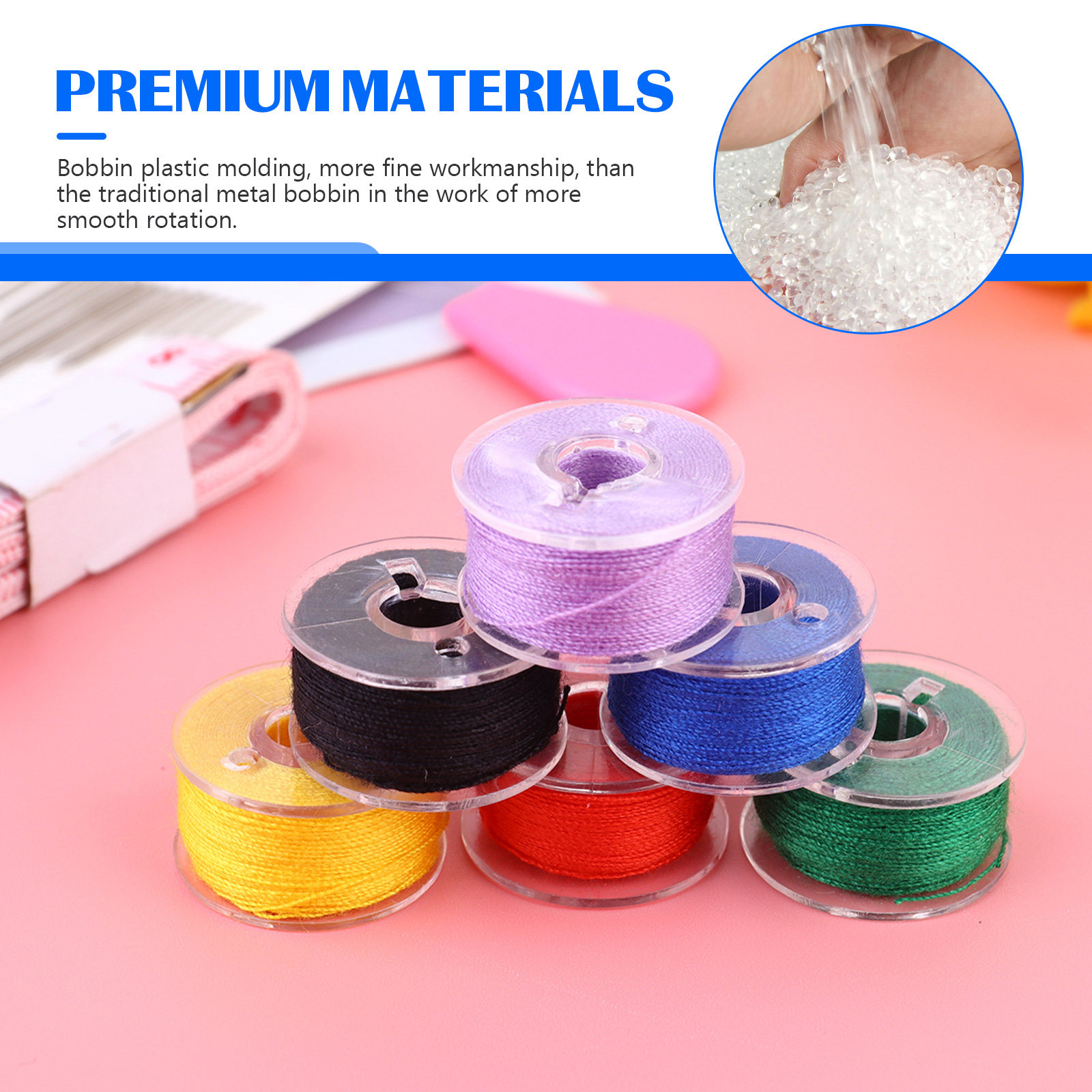 Embroidery Machine - 1Set Premium Transparent Plastic Sewing Machine