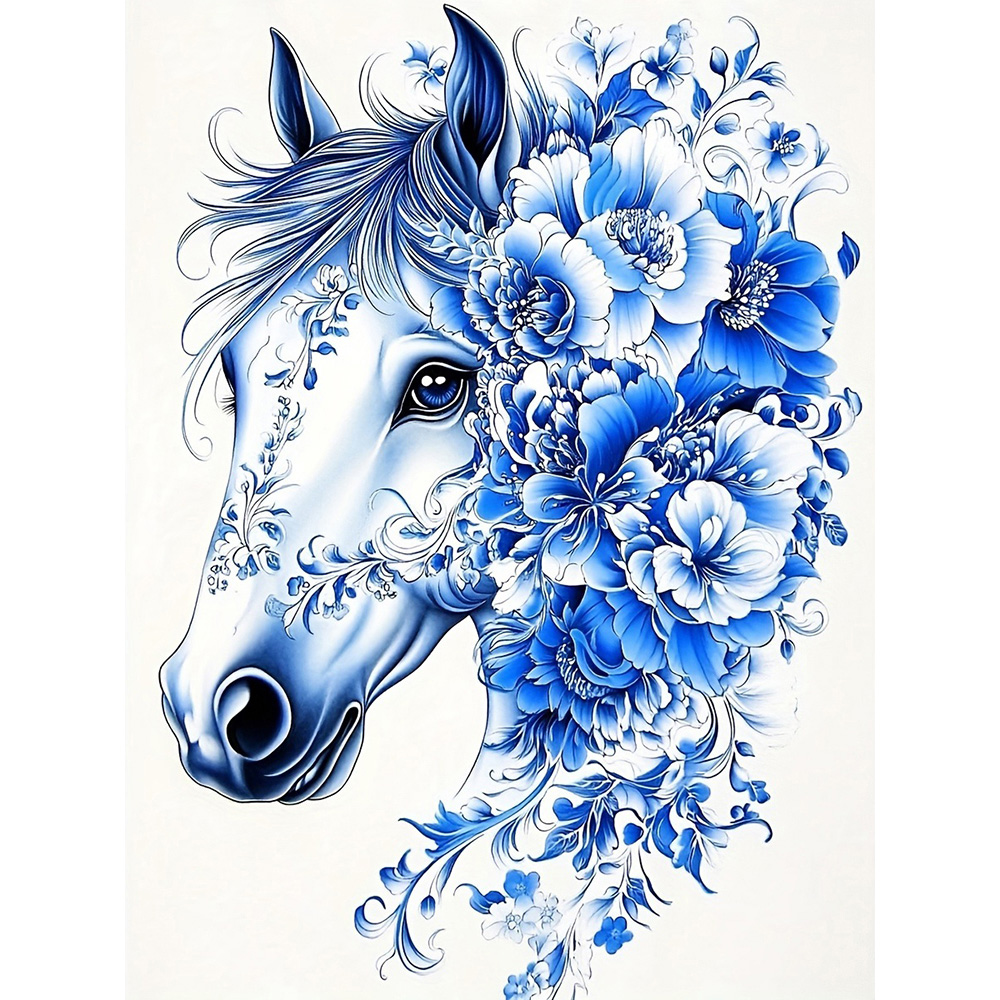 Embroidery Horse - EverShine DIY Diamond Painting Horse 5D