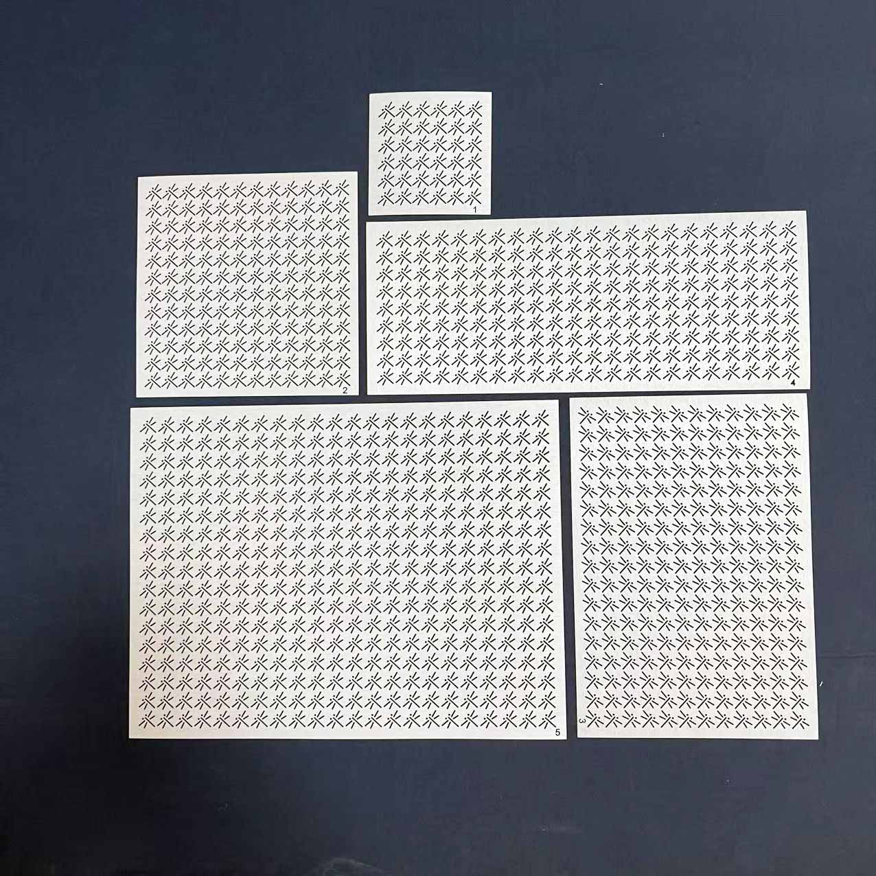 Embroidery Pattern - Soft Embroidery Stencil R24 Dragoy Pattern