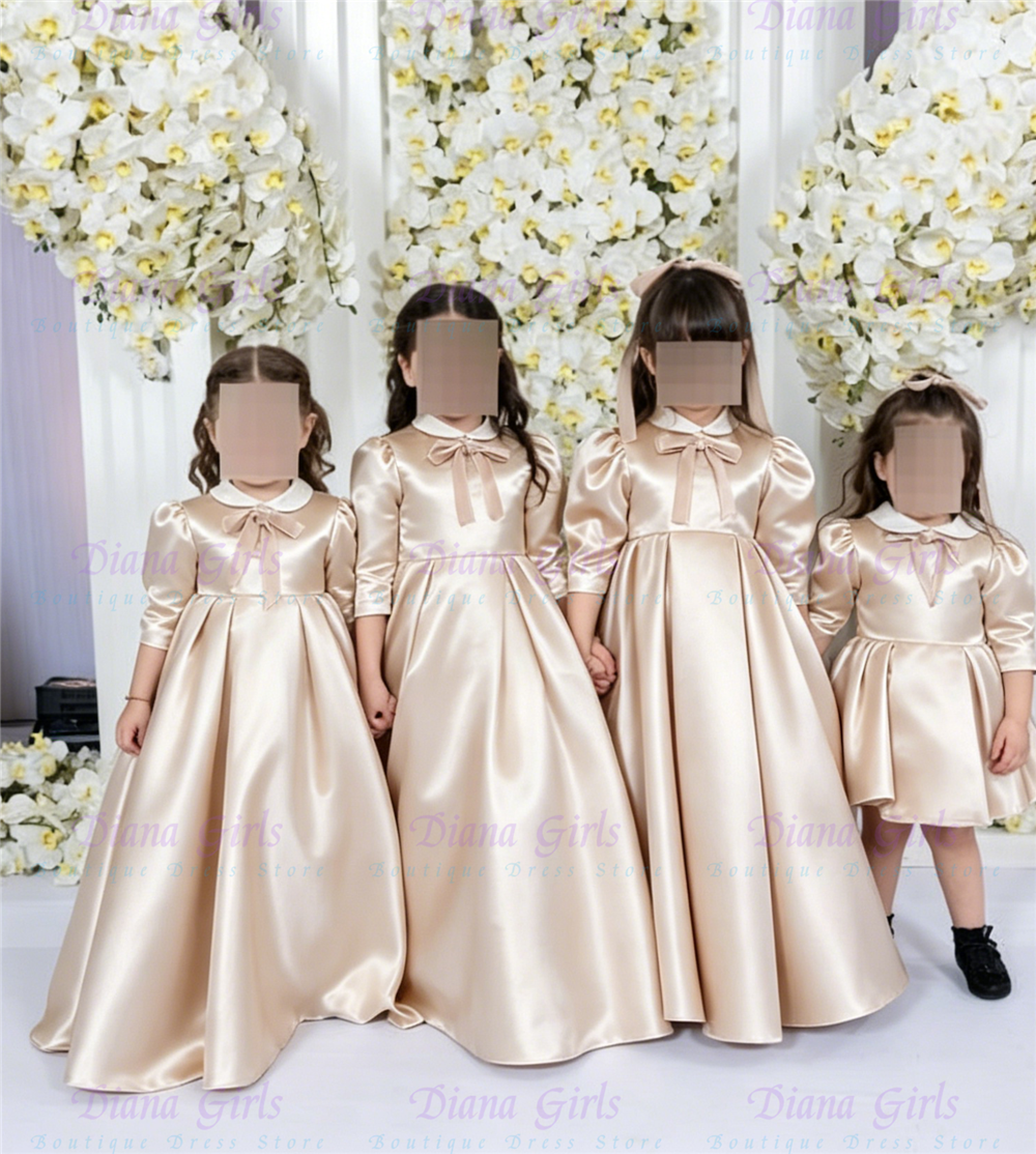 Embroidery Design Love - New Quality Lovely Champagne Flower Girl