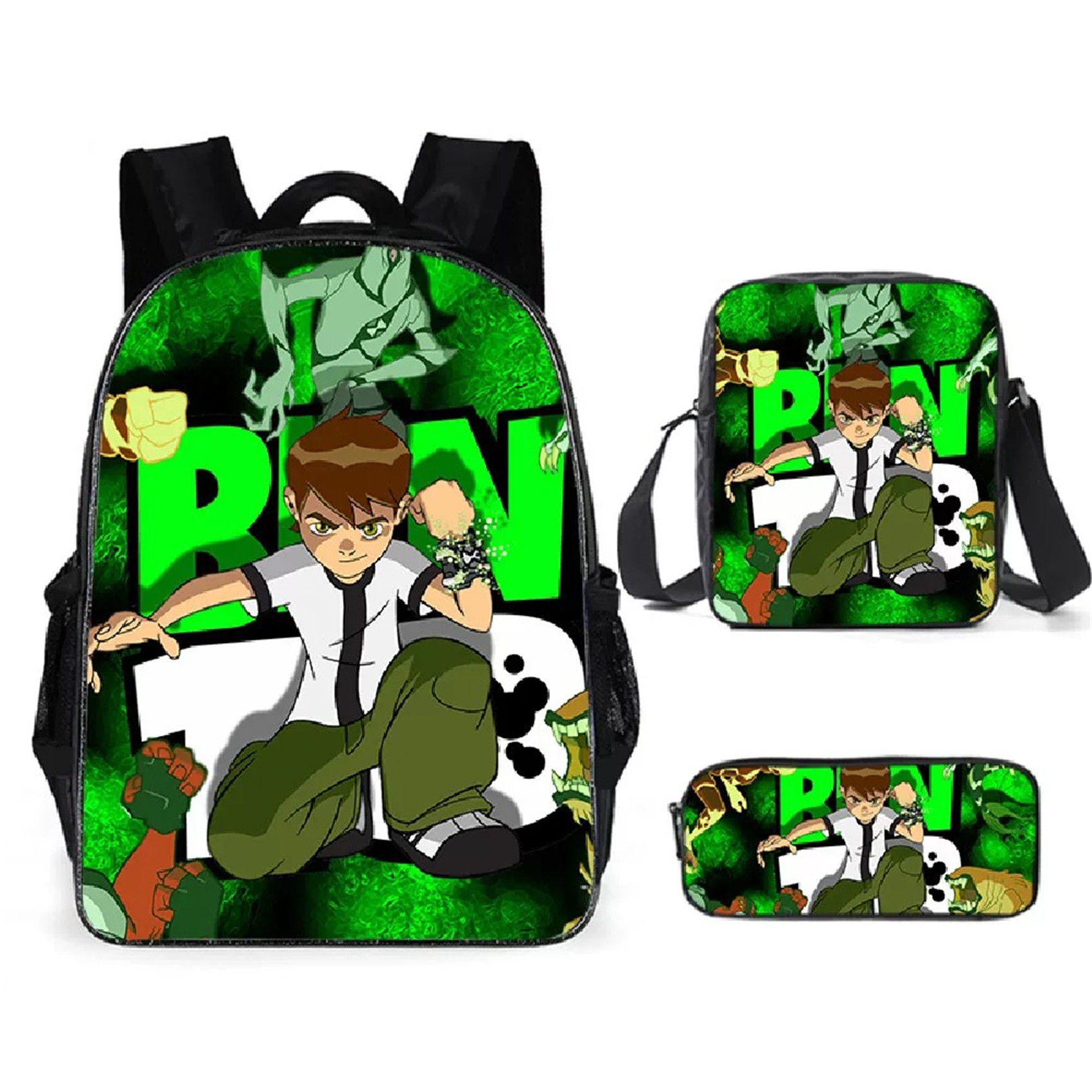 Lightweight Ben 10 Backpack wi - Embroidery Frame ulasan dan harga