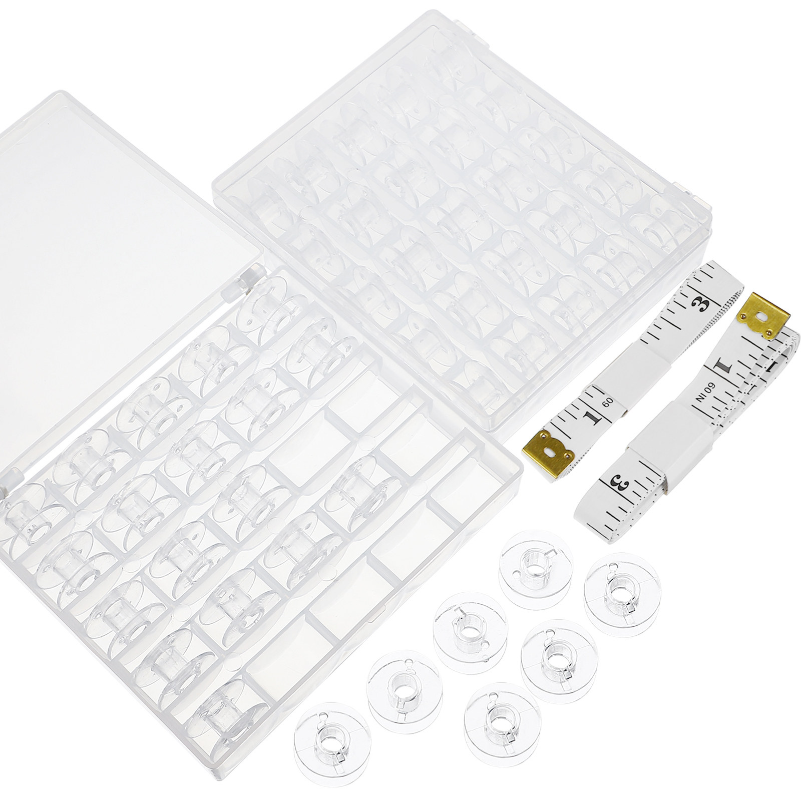 1Set Premium Transparent Plast - Embroidery Machine ulasan dan harga