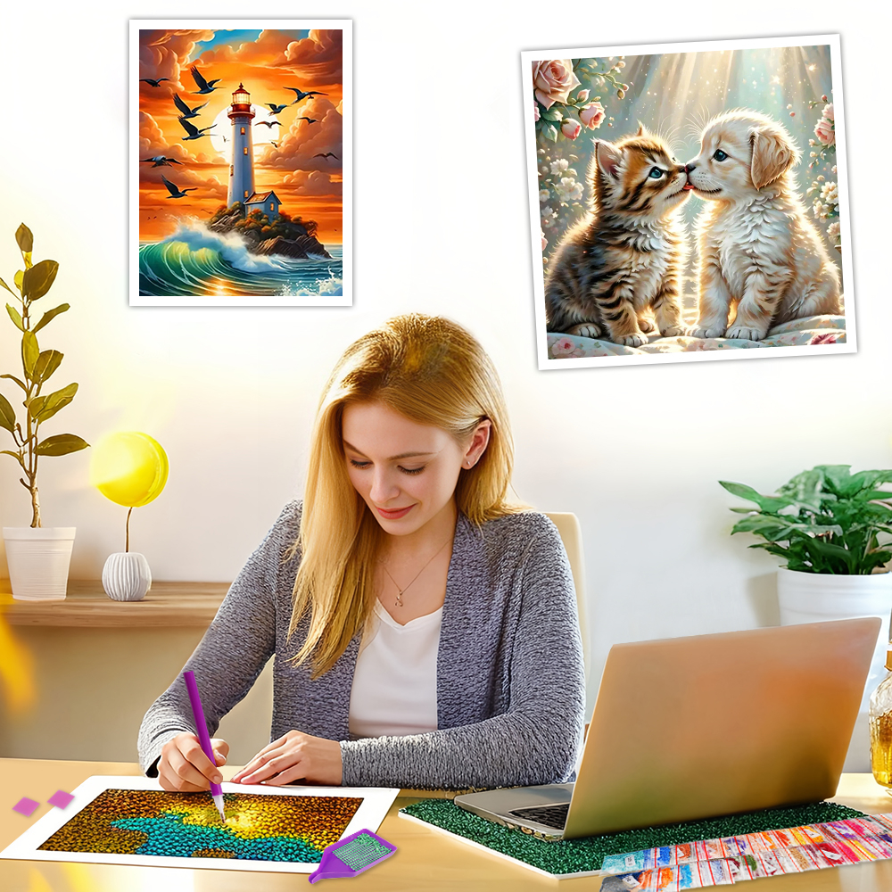 EverShine DIY Diamond Painting - Embroidery Horse ulasan dan harga