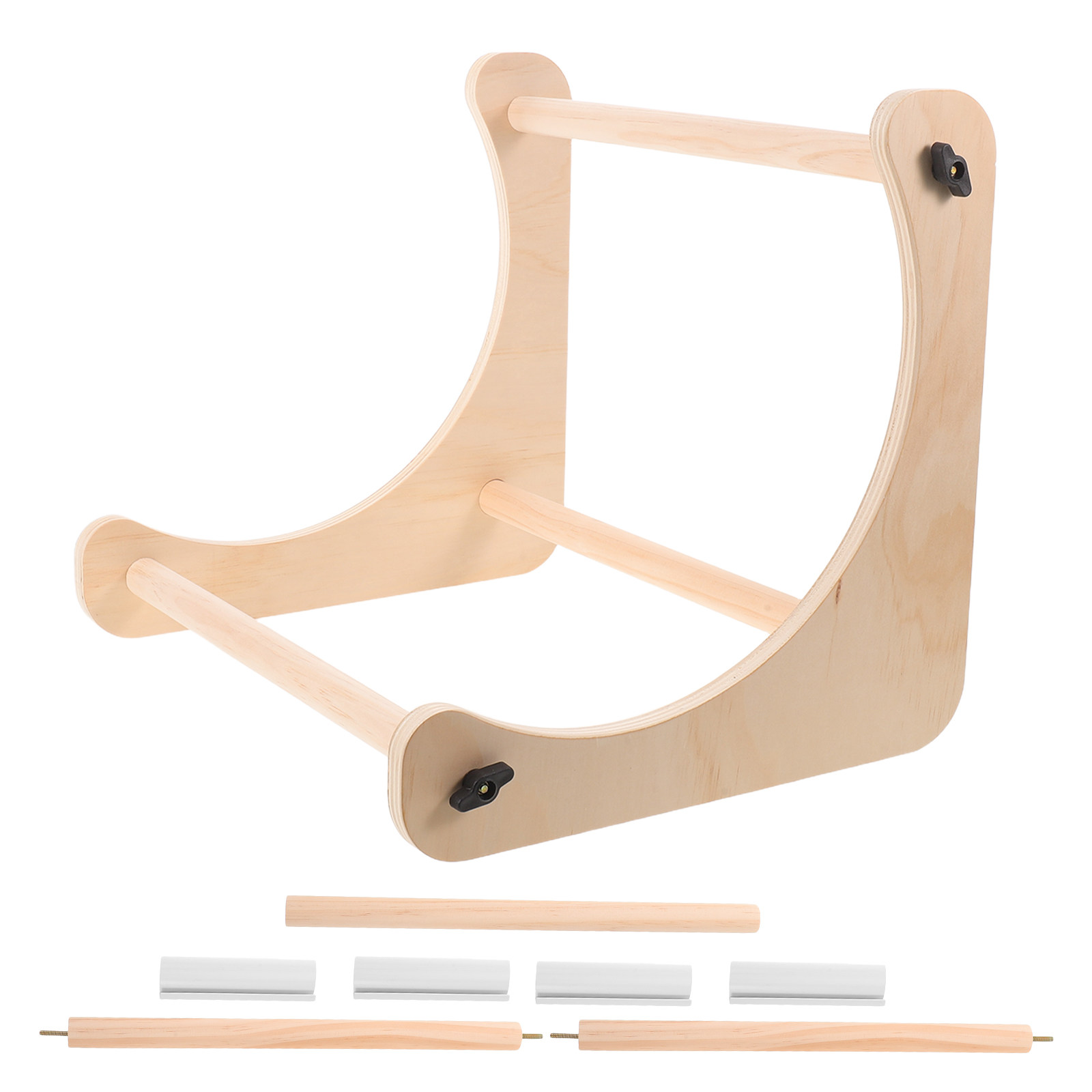 1Set Wood Cross Stitch Stand A - Embroidery Frame ulasan dan harga