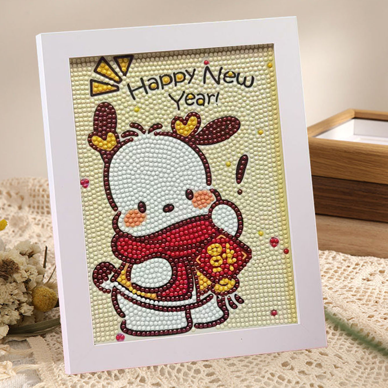 Sanrio Crystal Diamond Paintin - Embroidery Frame ulasan dan harga