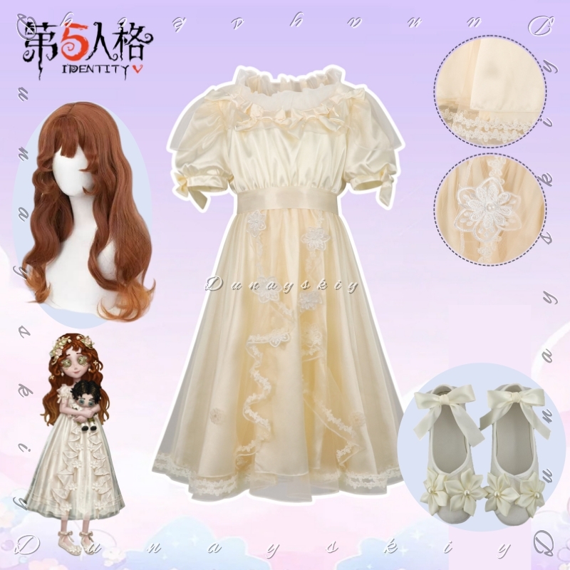 Identity V Little Girl Oedipus - Embroidery Yellow Dress ulasan dan harga