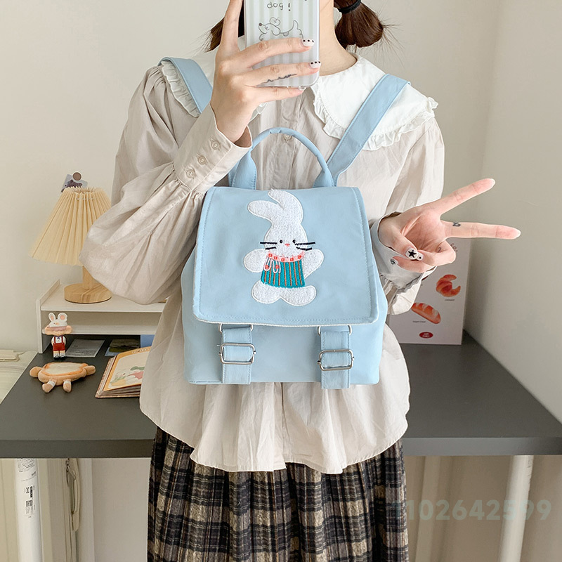 New Women's Backpack Fashion H - Embroidery Frame ulasan dan harga