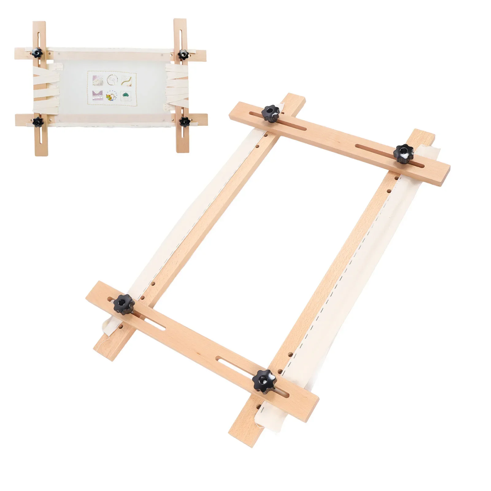 Needlepoint Stretcher Frame Re - Embroidery Frame ulasan dan harga