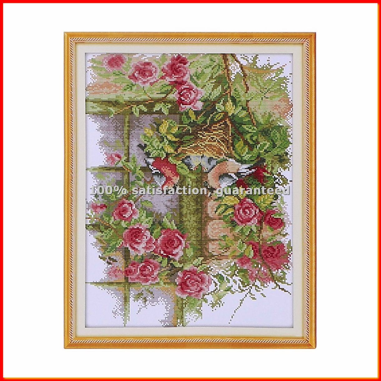DIY Handmade Needlework Set Em - Embroidery Pattern ulasan dan harga