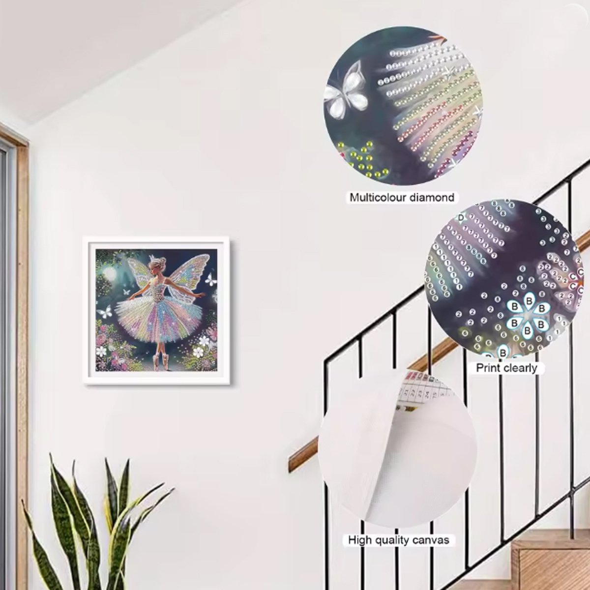 Butterfly Fairy Pattern Series - Embroidery Pattern ulasan dan harga