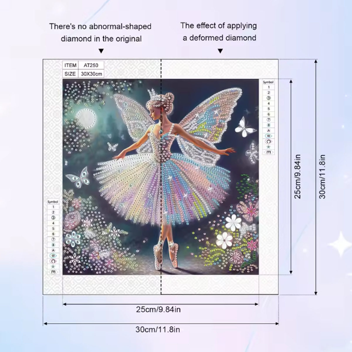 Butterfly Fairy Pattern Series - Embroidery Pattern ulasan dan harga