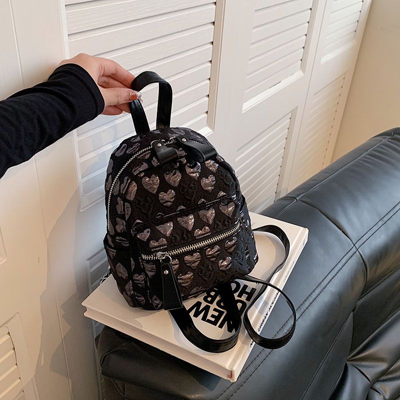 Mini Backpack for Women 2024 N - Embroidery Frame ulasan dan harga