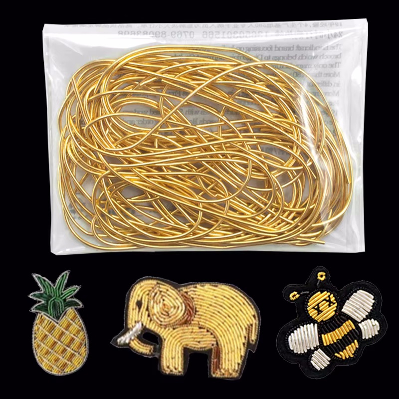 2.6M 1-1.5mm Bullion Wire Fren - Embroidery Machine ulasan dan harga