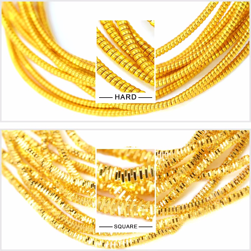 2.6M 1-1.5mm Bullion Wire Fren - Embroidery Machine ulasan dan harga