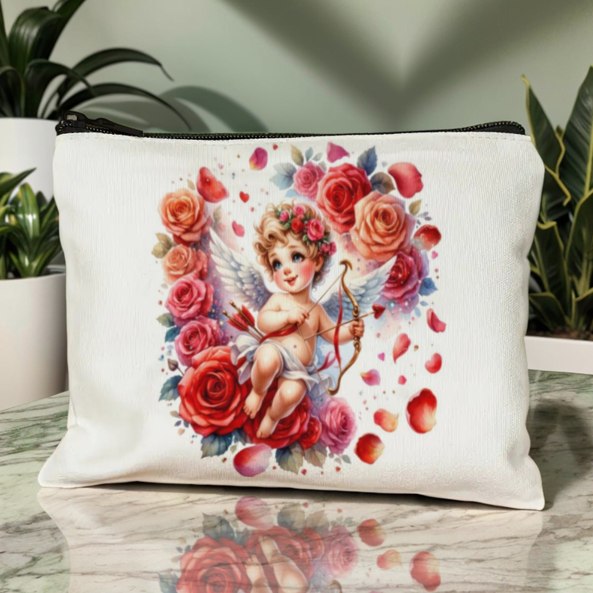 Romantic Love Theme Cosmetic B - Embroidery Design Love ulasan dan harga