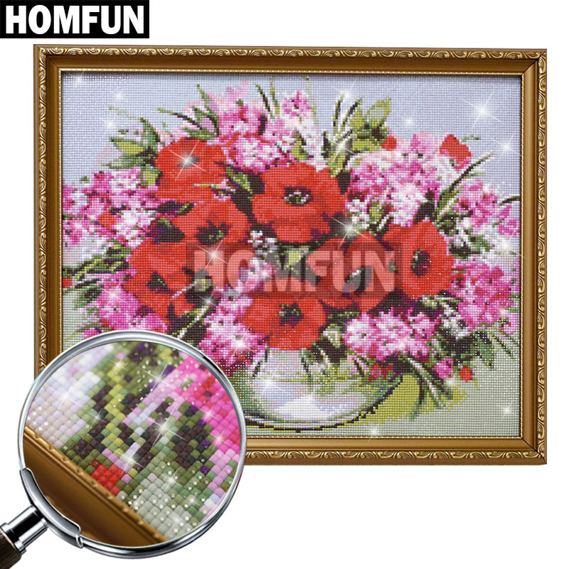 HOMFUN AB Diamond Painting Cro - Embroidery Horse ulasan dan harga