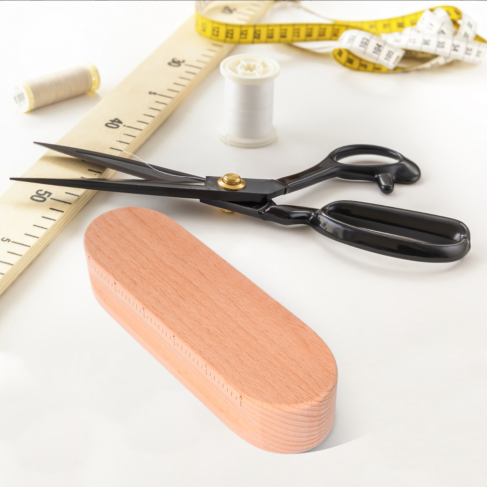 2Pcs Wooden Tailor Clapper Sea - Embroidery Tools ulasan dan harga
