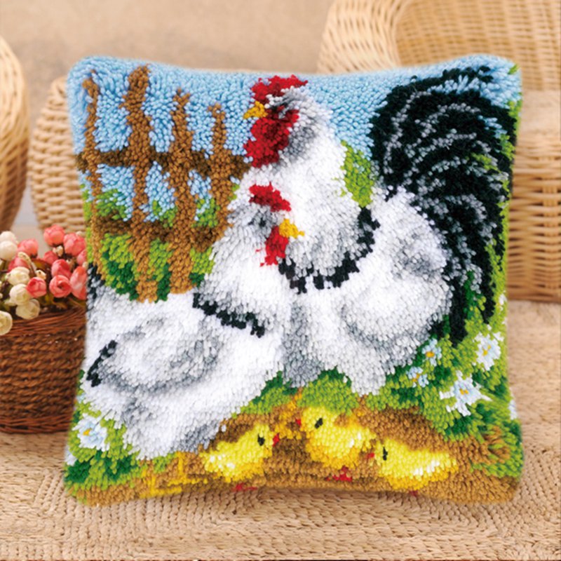 Rabbit Horse Latch Hook Kits S - Embroidery Horse ulasan dan harga