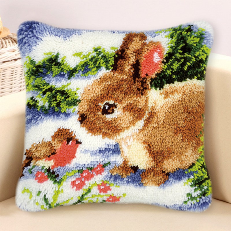 Rabbit Horse Latch Hook Kits S - Embroidery Horse ulasan dan harga