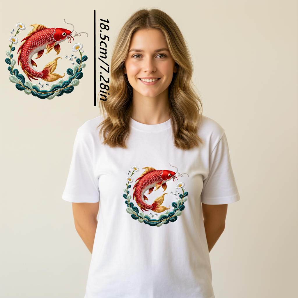 1 Piece of Clothing Imitation  - Embroidery Pattern ulasan dan harga