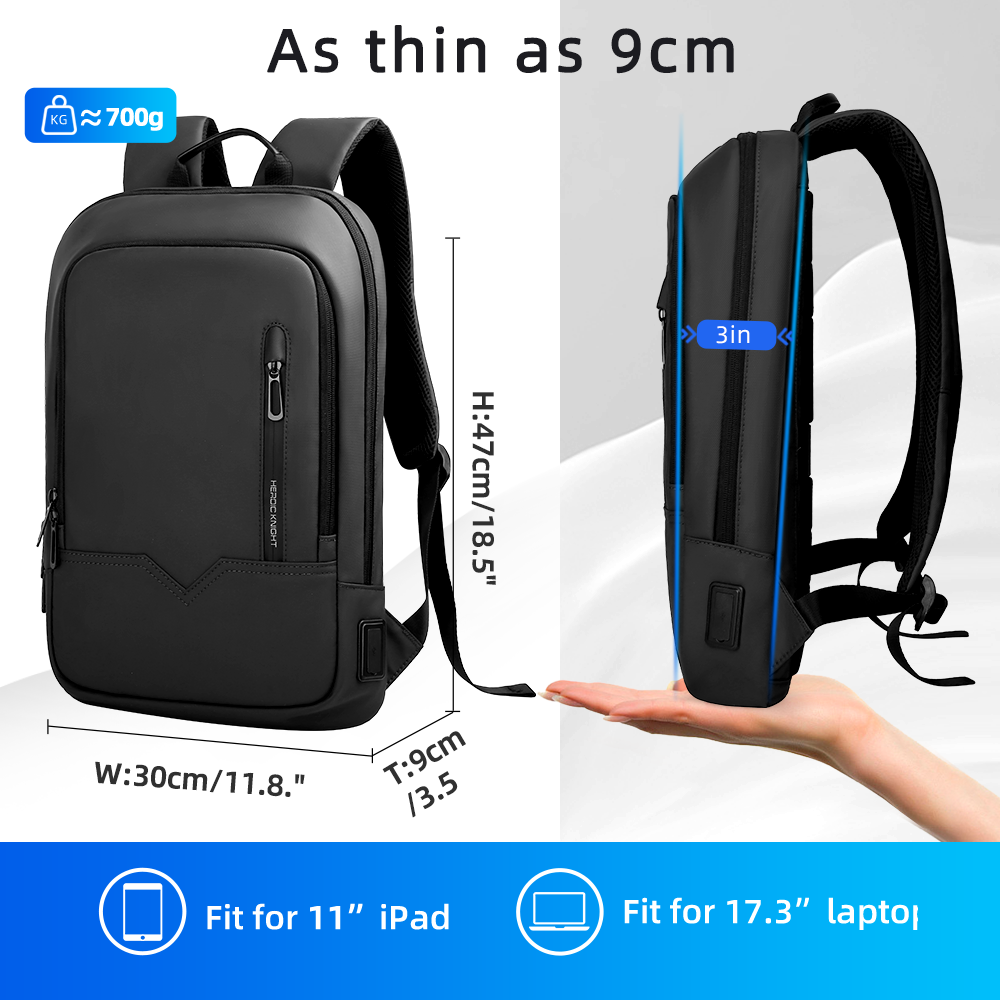 HK Slim Business Backpack for  - Embroidery Frame ulasan dan harga