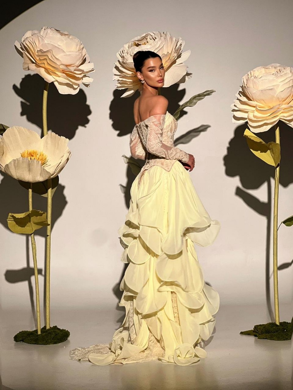 Exquisite Butter Yellow Prom D - Embroidery Yellow Dress ulasan dan harga