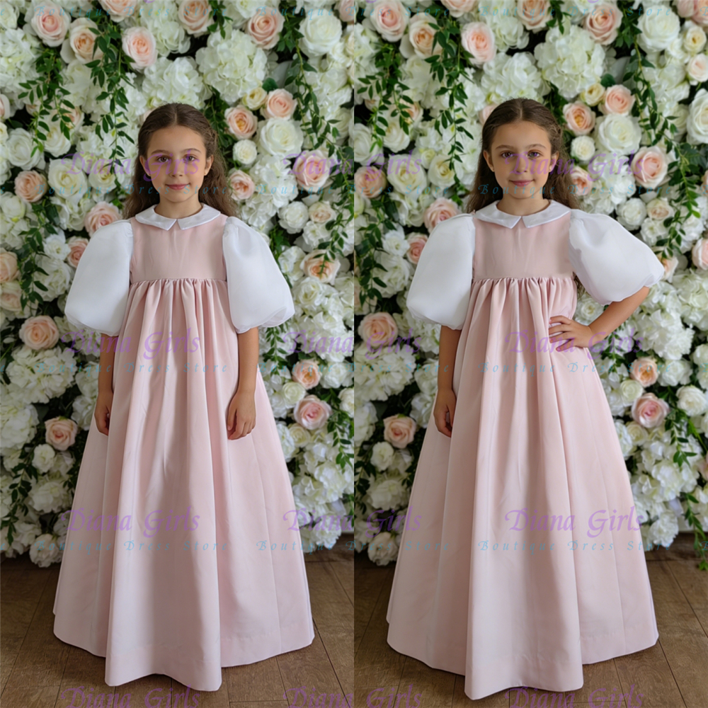 Lovely Quality Flower Girl Dre - Embroidery Design Love ulasan dan harga