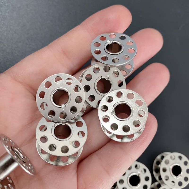 98Pcs Reusable Metal Bobbins,  - Embroidery Machine ulasan dan harga