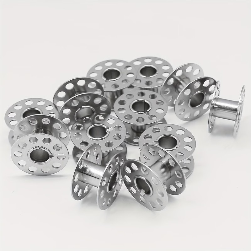 98Pcs Reusable Metal Bobbins,  - Embroidery Machine ulasan dan harga