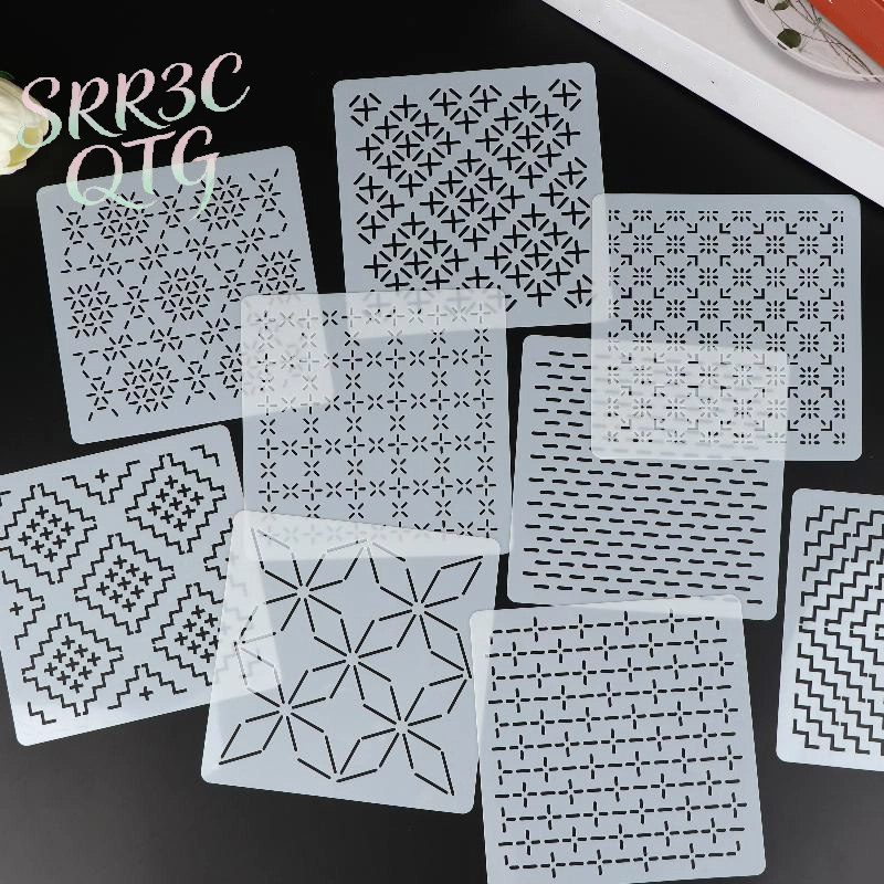 9/32Pcs Sashiko Embroidery Tem - Embroidery Tools ulasan dan harga