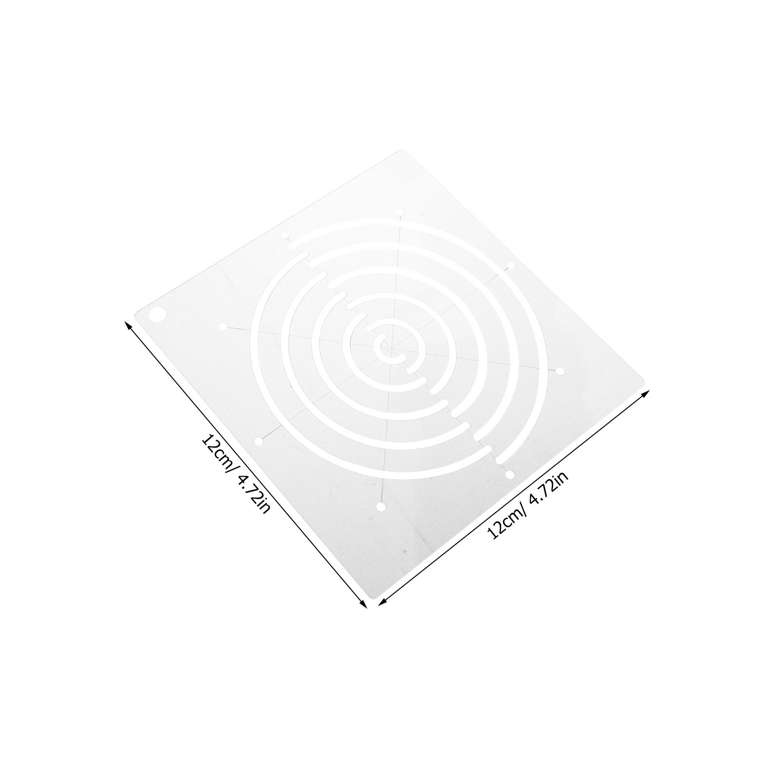 4Pcs Transparent Acrylic Quilt - Embroidery Pattern ulasan dan harga