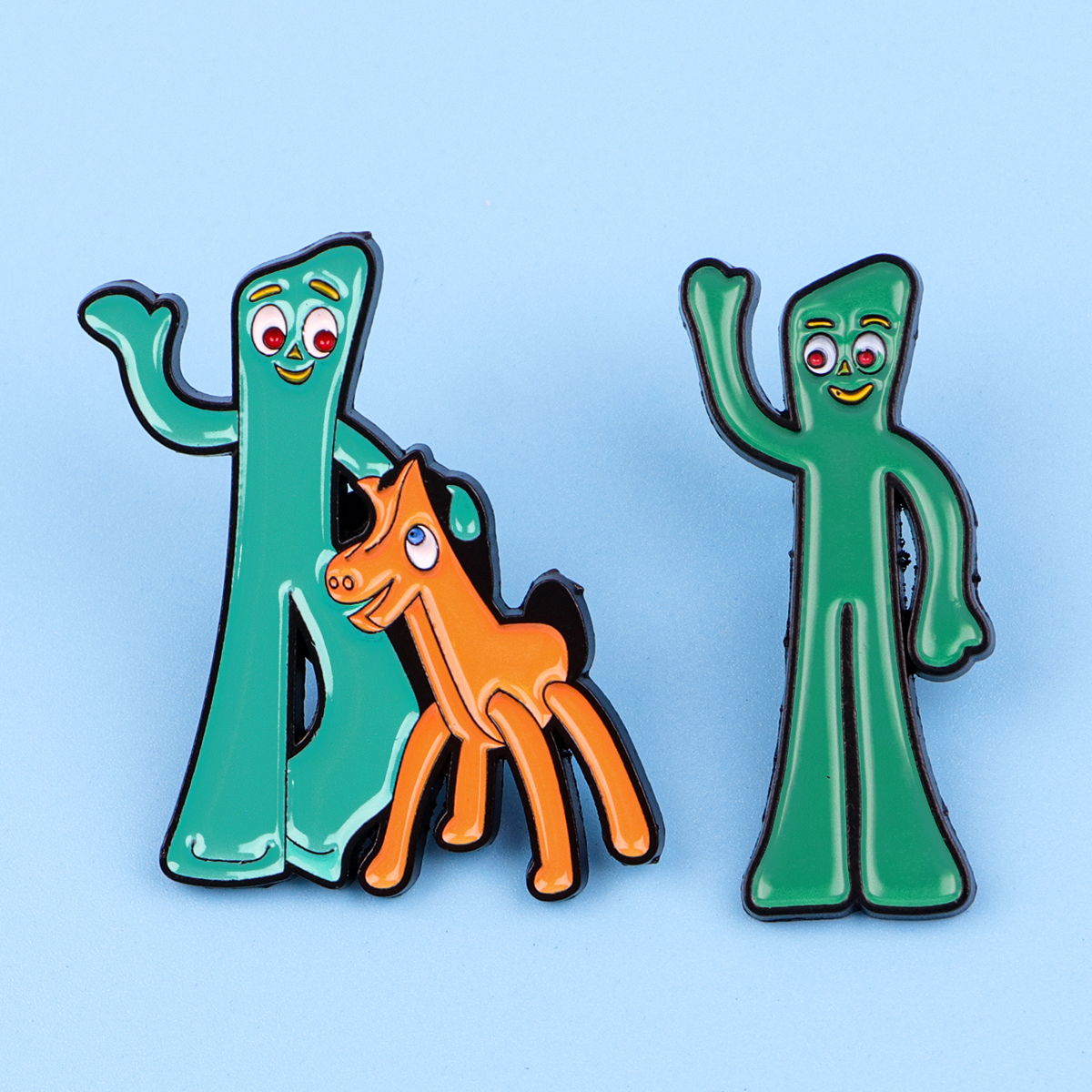 Cute Retro Character Enamel Pi - Embroidery Horse ulasan dan harga
