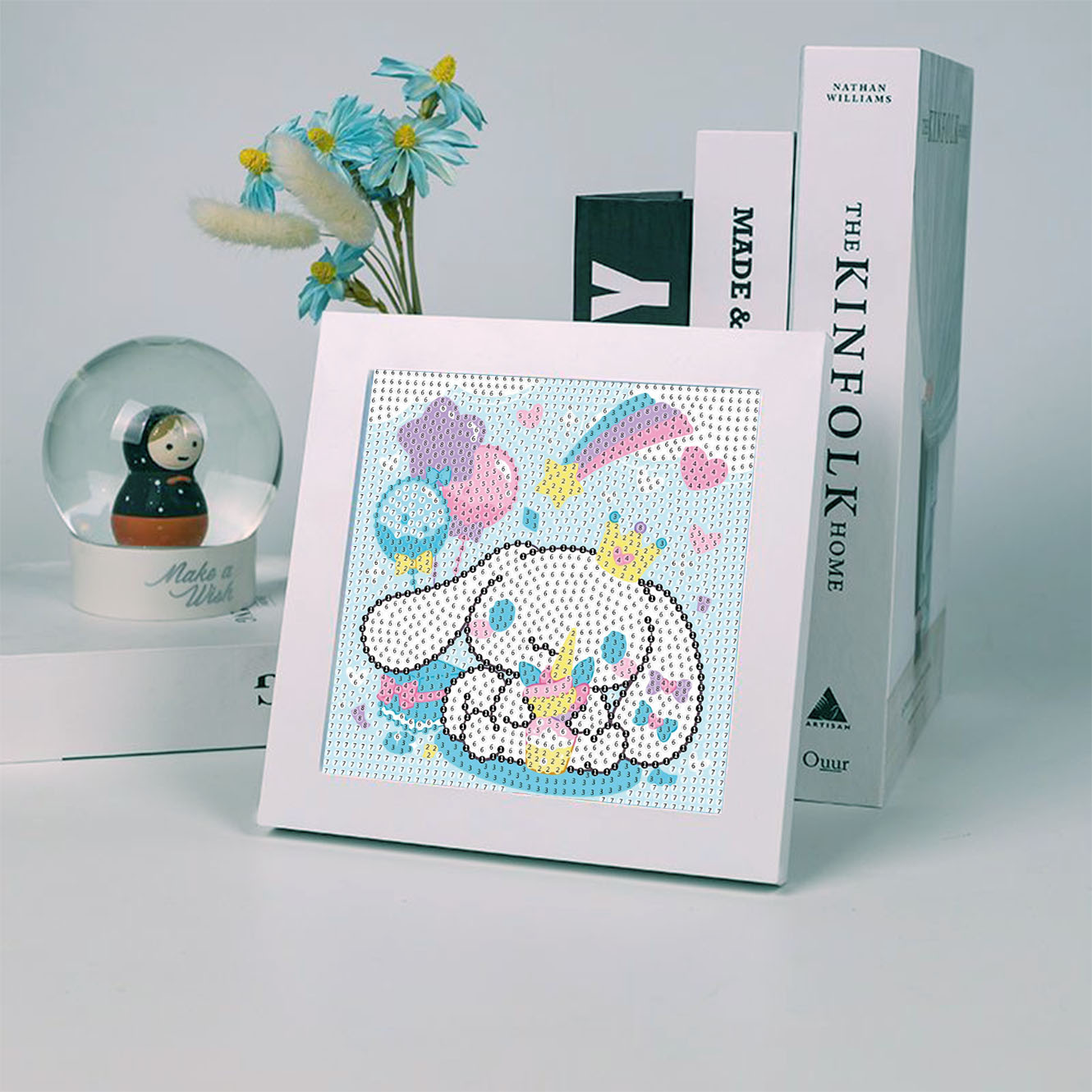Keeppley&Sanrio Party Crystal  - Embroidery Frame ulasan dan harga