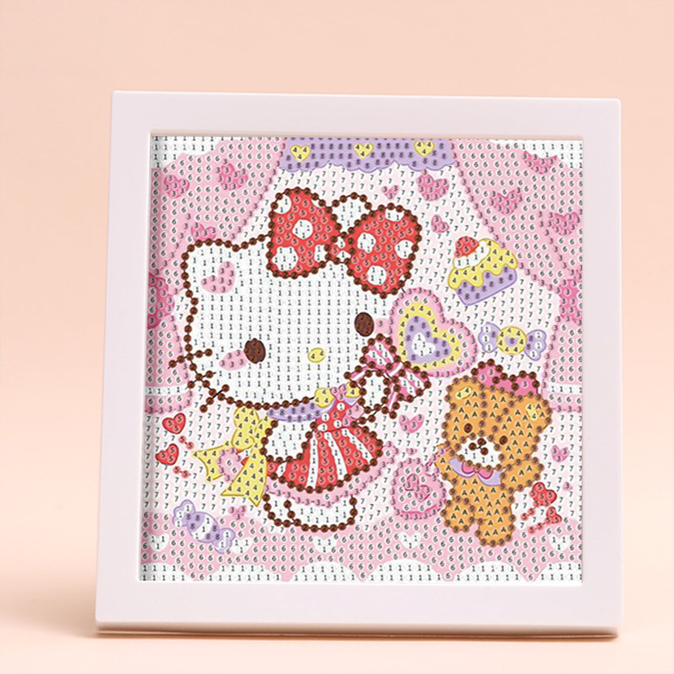 Keeppley&Sanrio Party Crystal  - Embroidery Frame ulasan dan harga